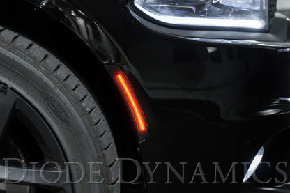 Diode Dynamics 15-21 Dodge Charger LED Sidemarkers - Smoked (set)