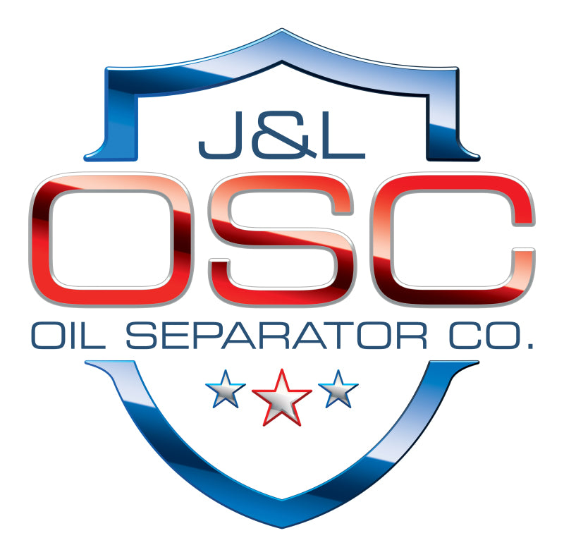 J&L 10-15 Chevrolet Camaro LS3 6.2L Passenger Side Oil Separator 3.0 - Clear Anodized