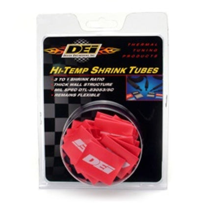 DEI Hi-Temp Shrink Tube 18mm x 1.5in - Red