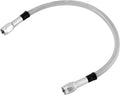 Twin Power 46 Inch Clear Coated Dot Stainless Steel Brake Hose AN-3