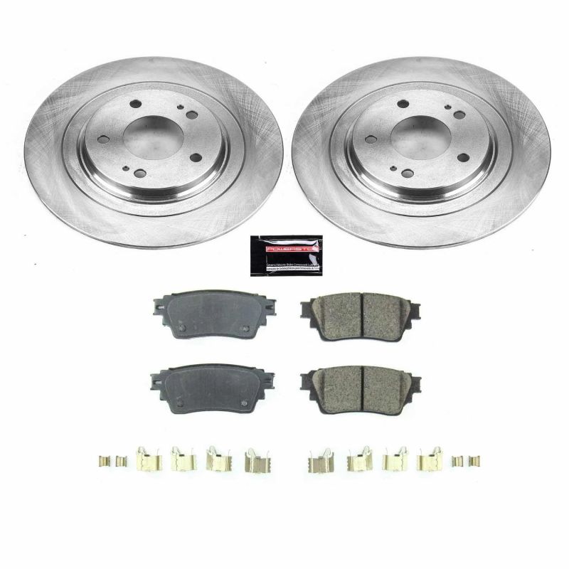 Power Stop 2018 Mitsubishi Eclipse Cross Rear Autospecialty Brake Kit