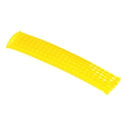 NAMZ Braided Flex Sleeving 10ft. Section (3/8in. ID) - Yellow