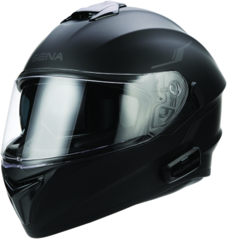 Sena Technologies Outforce Full Face Bluetooth Helmet Matte Black - XL