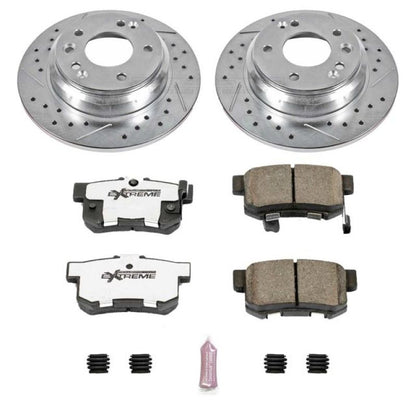 Power Stop 99-01 Acura RL Rear Z26 Street Warrior Brake Kit