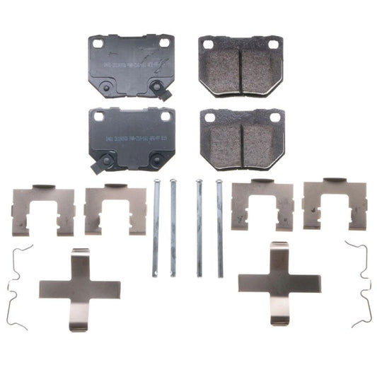 Power Stop 90-96 Nissan 300ZX Rear Z17 Evolution Ceramic Brake Pads w/Hardware