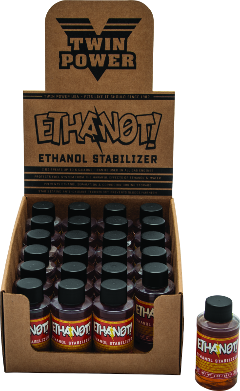 Twin Power Ethanot! Ethanol Stabilizer 2 Oz 24 Pack Countertop Display