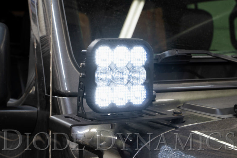 Diode Dynamics SS5 LED Pod Pro - White Flood (Single)