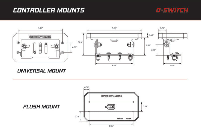 Diode Dynamics D-Switch 8 Button Controller Kit