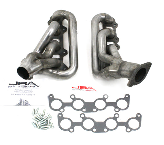 JBA 15-20 Ford Mustang 5.0L Coyote 1-3/4in Primary Raw 409SS Cat4Ward Header