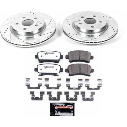 Power Stop 2010 Buick Allure Rear Z26 Street Warrior Brake Kit