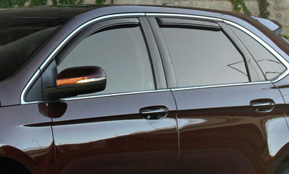 AVS 16-18 Hyundai Tucson Ventvisor In-Channel Front & Rear Window Deflectors 4pc - Smoke