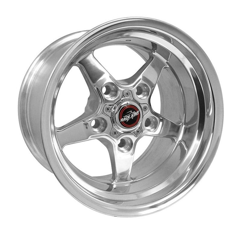 Race Star 92 Drag Star 17x7 5x135bc 4.25bs Direct Drill Polished Chrome Wheel