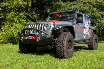 Fishbone Offroad 2018+ Jeep Wrangler JL Mid-Width Winch Front Bumper