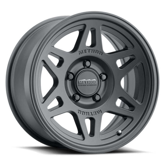 Method MR706 Bead Grip 17x7.5 50mm Offset 5x130 130mm Matte Black Wheel