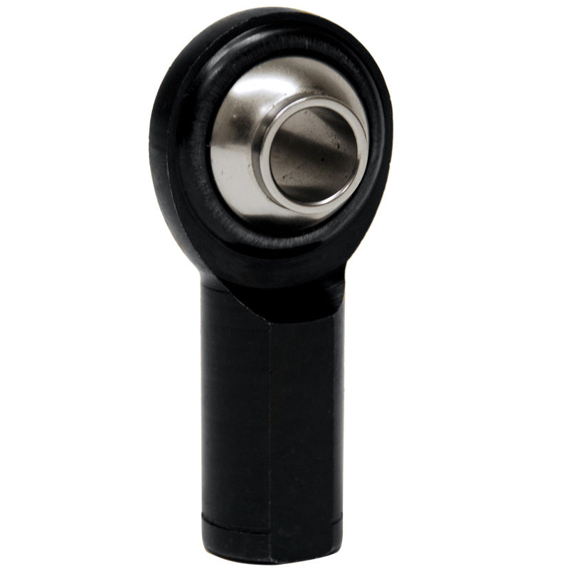 QA1 PCY Series 2-Pc Rod End - Female/Left Hand - .5in Bore x 1/2-20 - Hi-Misalign - Steel w/PTFE