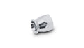 Vibrant -4AN Hose End Socket for PTFE Hose Ends - Chrome