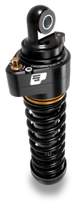 Progressive Harley Ultra Touring-QPS 944 Series Shocks, 13in, 12in Ride Height Heavy Duty - Black /