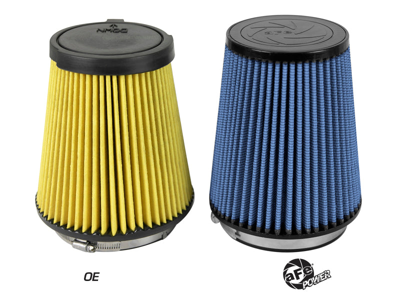 aFe MagnumFLOW Replacement Air Filter w/ Pro 5R Media 16-19 Ford Mustang GT350 V8-5.2L - Precision R