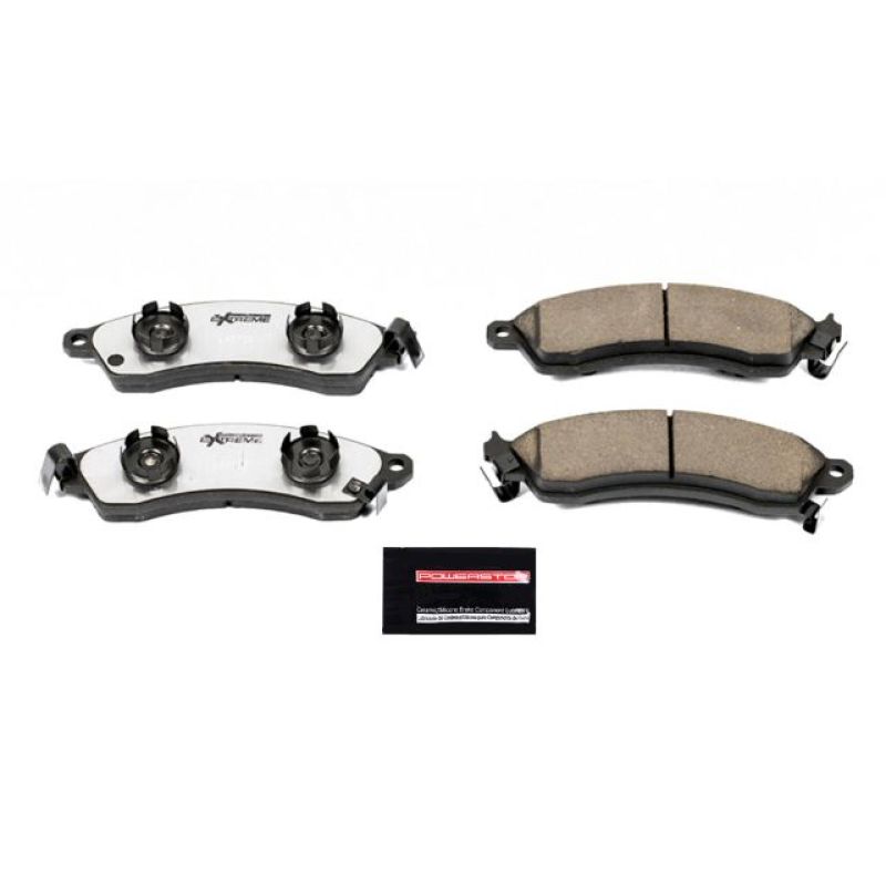 Power Stop 87-92 Chevrolet Camaro Front Z26 Extreme Street Brake Pads w/Hardware