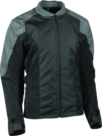 Speed and Strength Mad Dash Jacket Black/Grey Womens - XS