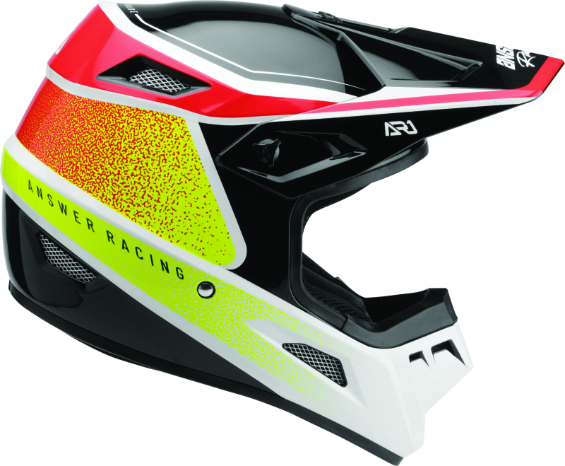 Answer AR1 Vivid Helmet Red/Hyper Acid - XS