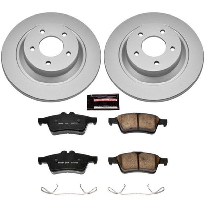 Power Stop 08-10 Mazda 5 Rear Z17 Evolution Geomet Coated Brake Kit