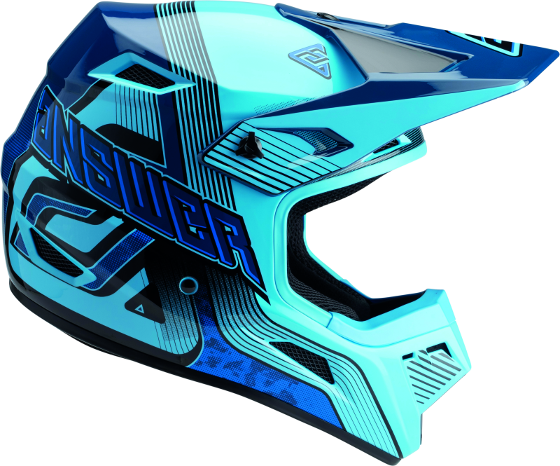 Answer AR1 Vendetta Helmet Blue/Dark Blue Youth - Small