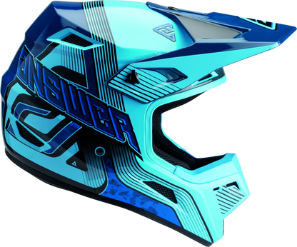 Answer AR1 Vendetta Helmet Blue/Dark Blue Youth - Small