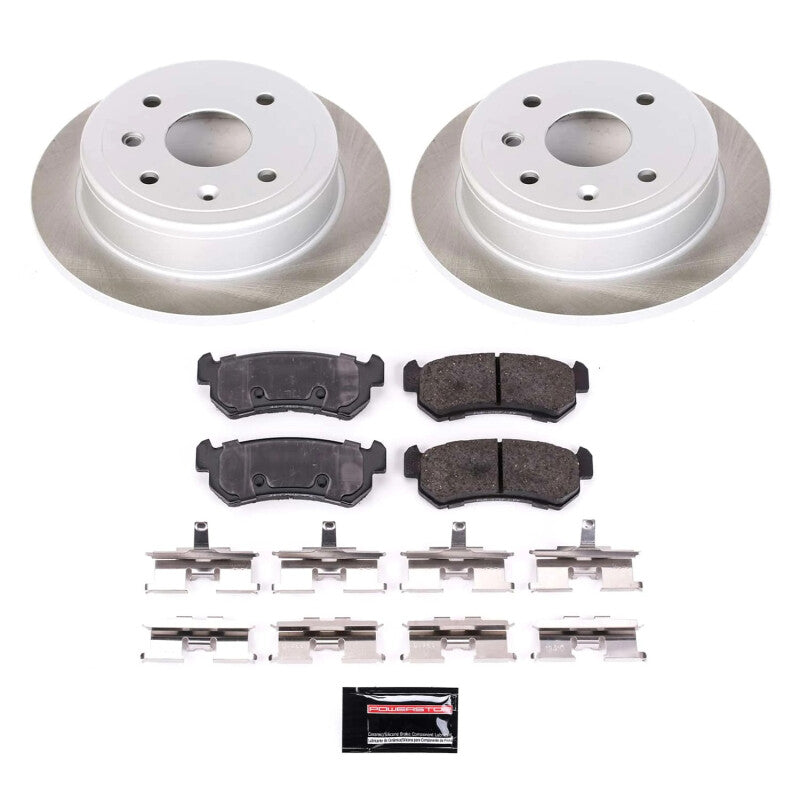 Power Stop 05-06 Suzuki Reno Rear Semi-Coated Rotor Kit