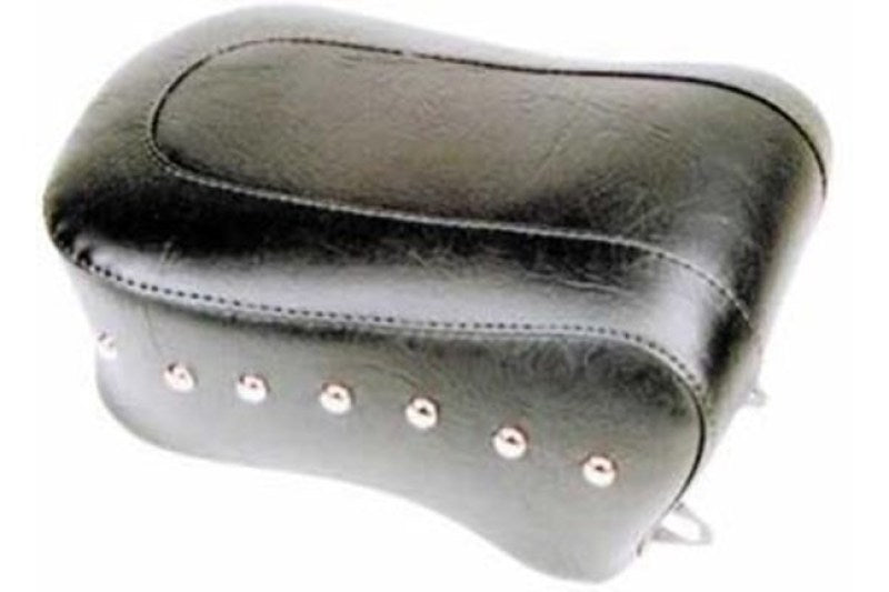 Mustang 91-05 Harley Dyna Standard Touring Passenger Seat w/Studs - Black