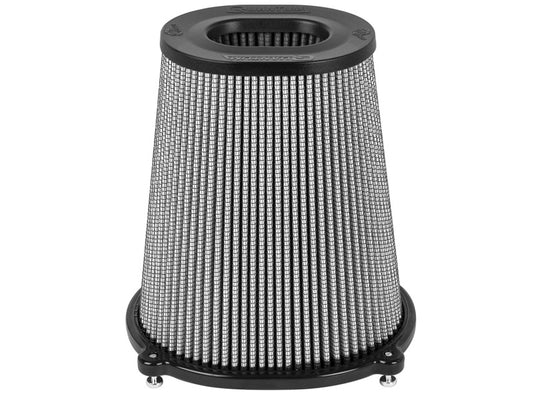 aFe Quantum Pro DRY S Air Filter Inverted Top - 5.5inx4.25in Flange x 9in Height - Dry PDS - Precision R