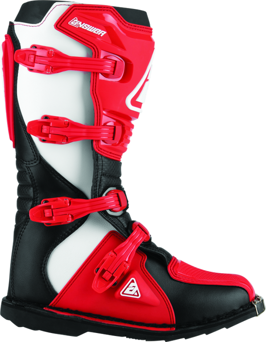 Answer AR1 Boot Black/Red - 7