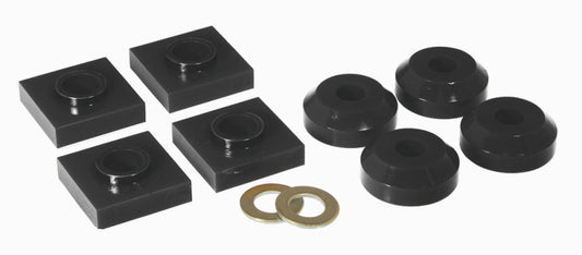 Prothane 76 & Earlier Ford F150/250 Transfer Case Mounts - Black