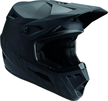 Answer AR1 V2 Bold Helmet Black/Dark Grey Youth - Small