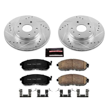 Power Stop 07-13 Suzuki SX4 Front Z23 Evolution Sport Brake Kit