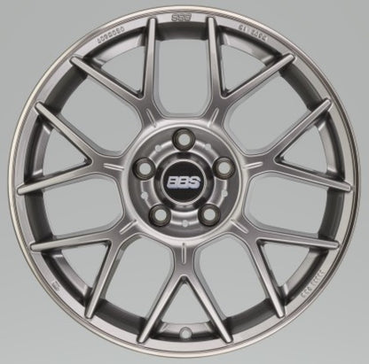 BBS XR 17x7.5 5x112 ET45 Platinum Gloss - 82mm PFS Required - Precision R