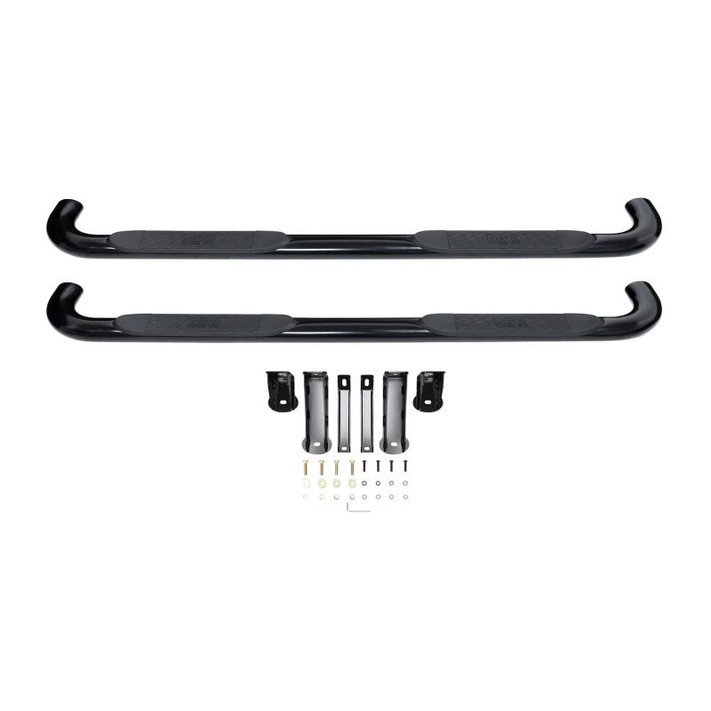 Westin 2019 Chevrolet Silverado/Sierra 1500 Crew Cab Platinum 4 Oval Nerf Step Bars - Black