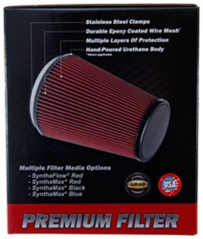 Airaid 10-14 Ford Mustang Shelby 5.4L Supercharged Direct Replacement Filter - Dry / Blue Media