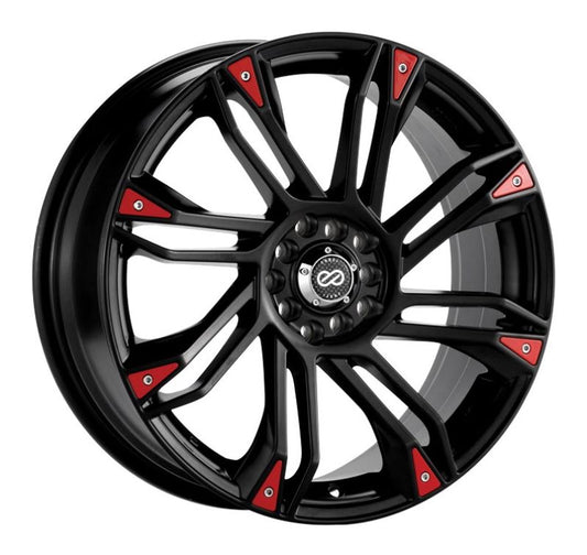 Enkei GW8 17x7 5x100/114.3 42mm Offset 72.6 Bore Matte Black Wheel