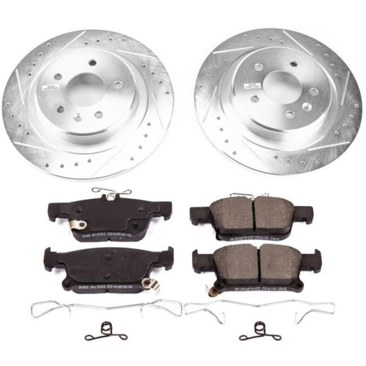 Power Stop 16-18 Buick Envision Rear Z23 Evolution Sport Brake Kit