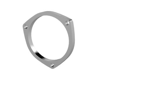 QTP 4in Weld-On QTEC 3 Bolt Flange