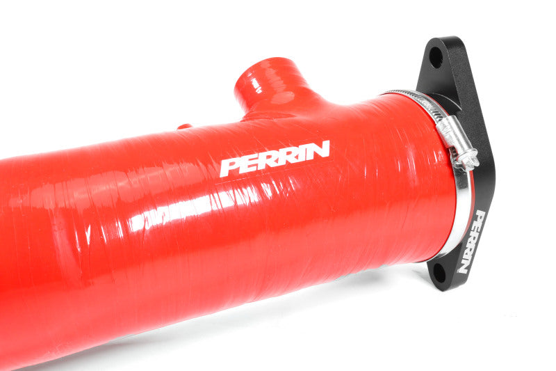Perrin 2022+ Subaru WRX Long Type Turbo Inlet Hose - Red
