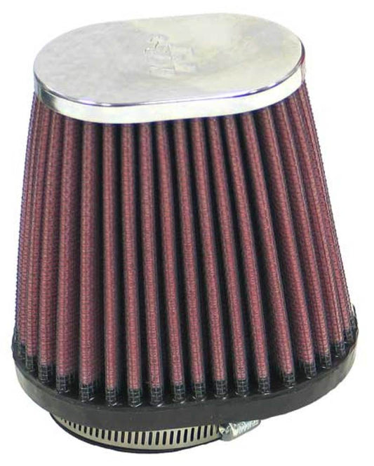 K&N Universal Clamp-On Air Filter / 2-1/8in O/S