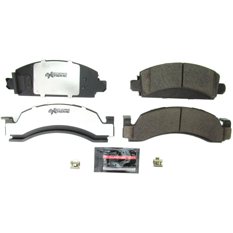 Power Stop 75-86 Chevrolet C30 Front or Rear Z36 Truck & Tow Brake Pads w/Hardware