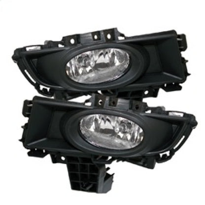 Spyder Mazda 3 07-08 4Dr OEM Fog Lights (Wont Fit Sports/Gt Or Htchback)w/swch Clear FL-CL-MAZ307-C