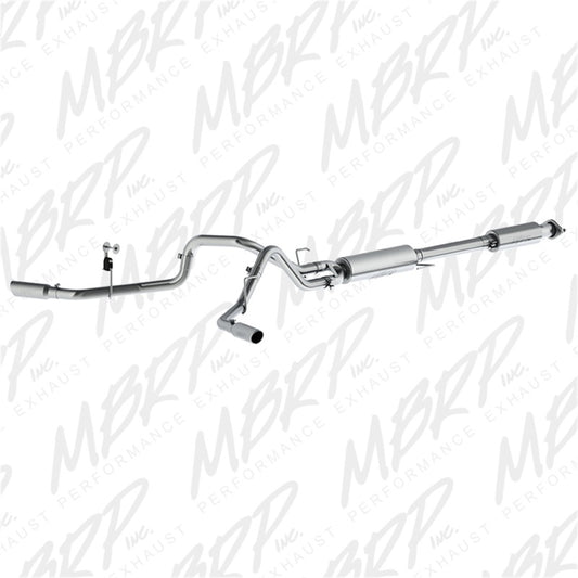 MBRP 2015 Ford F-150 5.0L 3in Cat Back Dual Split Side Exit AL Exhaust System