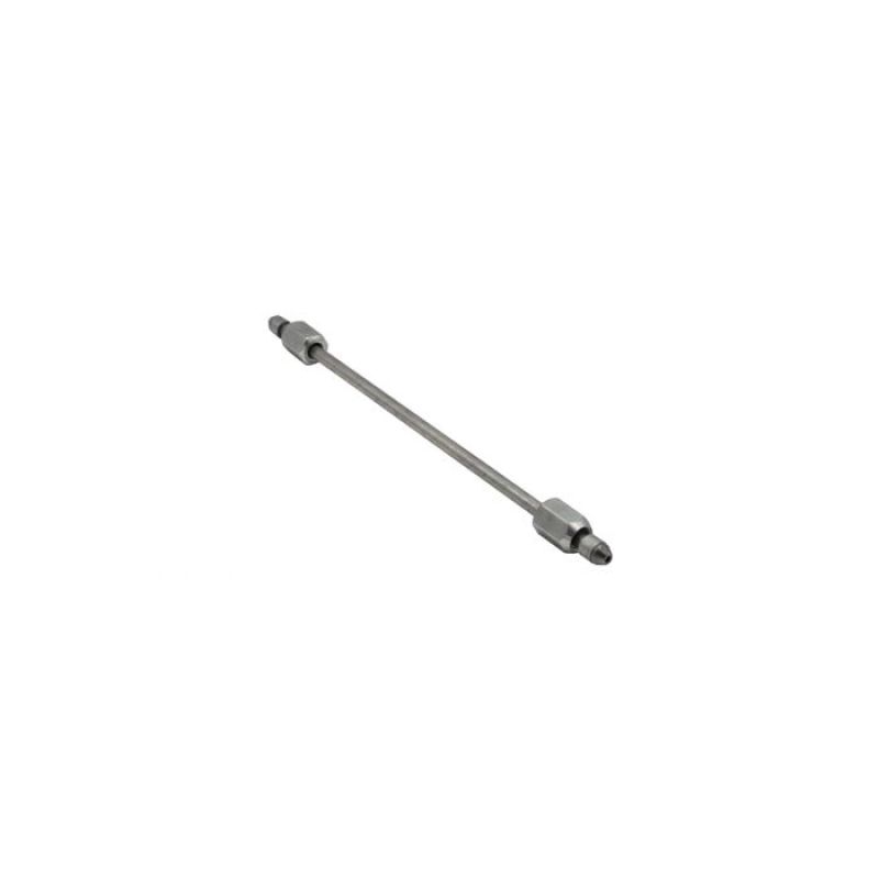 Fleece Performance 12in High Pressure Fuel Line (8mm x 3.5mm Line, M14x1.5 Nuts)