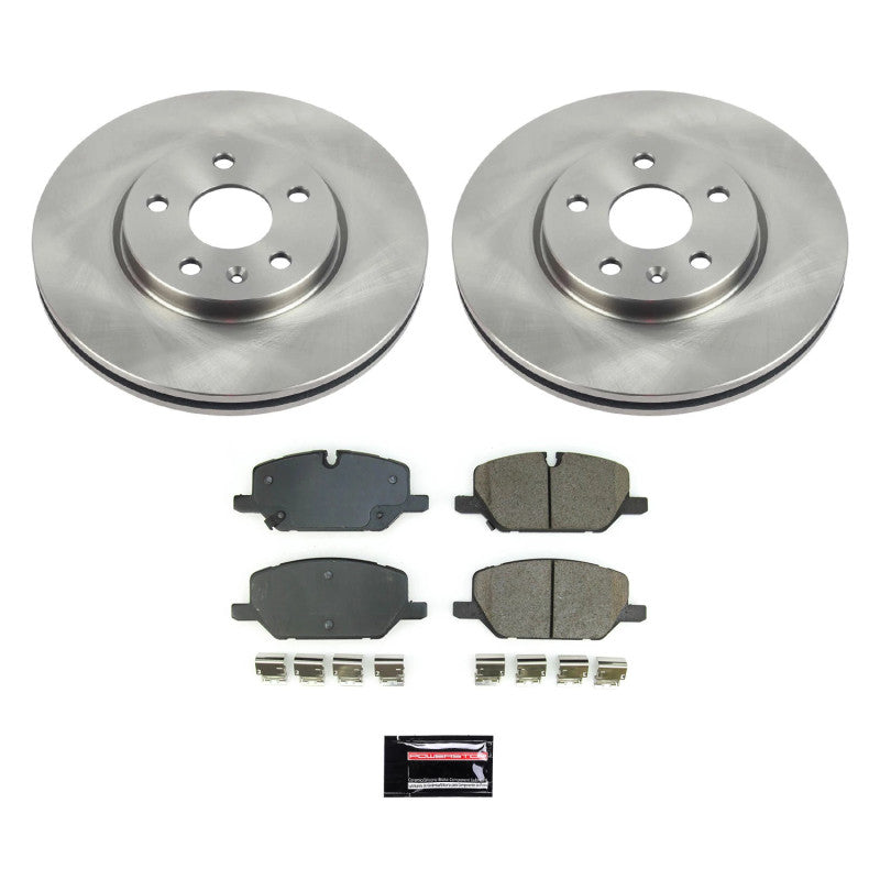 Power Stop 20-21 Cadillac XT4 Front Autospecialty Brake Kit