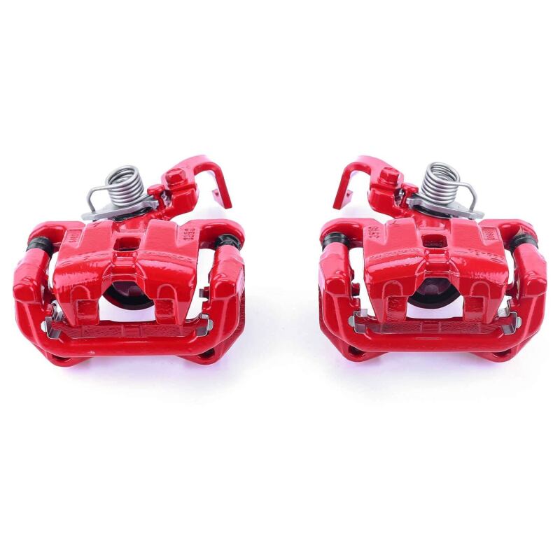 Power Stop 03-05 Mazda 6 Rear Red Calipers w/Brackets - Pair