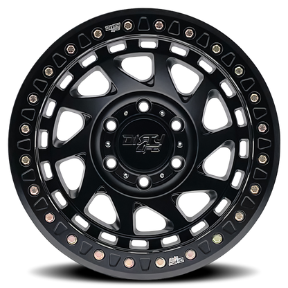 Dirty Life 9313 Enigma Race 17x9 / 6x139.7 BP / -38mm Offset / 106mm Hub Matte Black Wheel